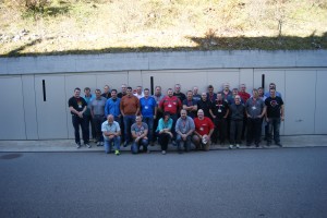 Gruppenfoto des diesjährigen MF Expertenkurs in Magglingen